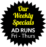 Our Weekly Specials